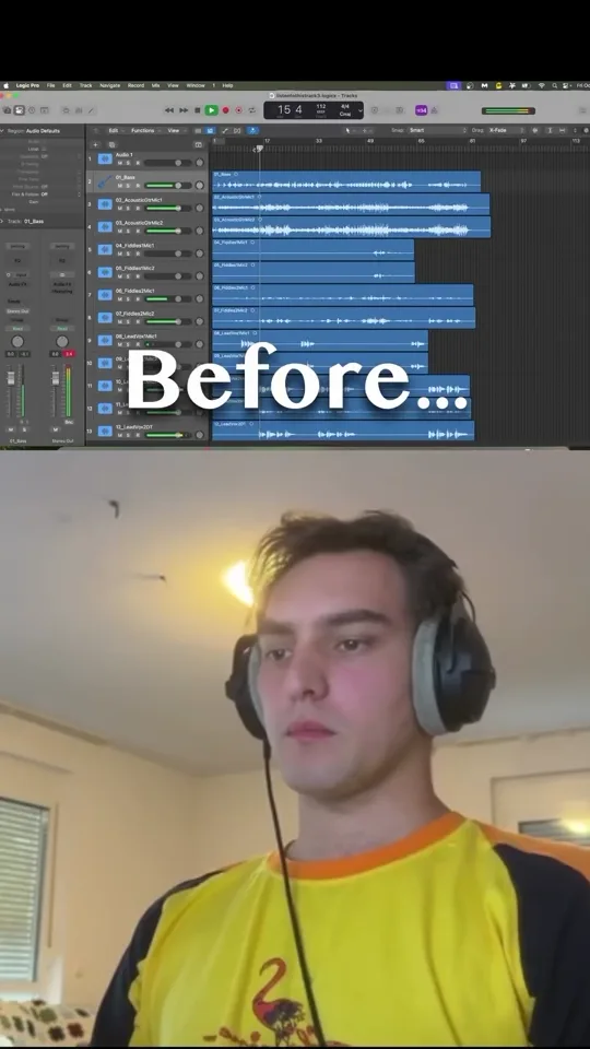 Mixing a Track with Conductor Stage